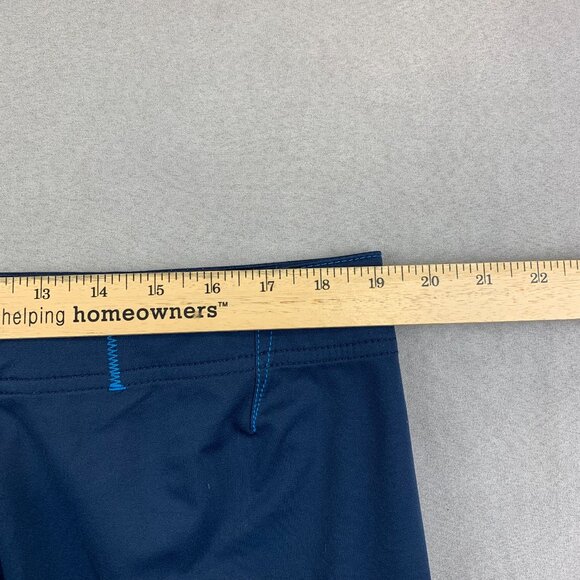 Lululemon Men Board Shorts 38 Blue Cargo Pocket 12" Wet Dry Warm Swim Hiking Gym - Picture 4 of 9